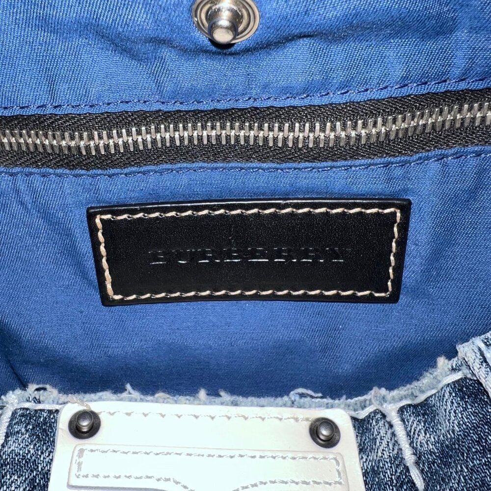 Burberry Blue Graffiti Rucksack - Picture 6 of 7